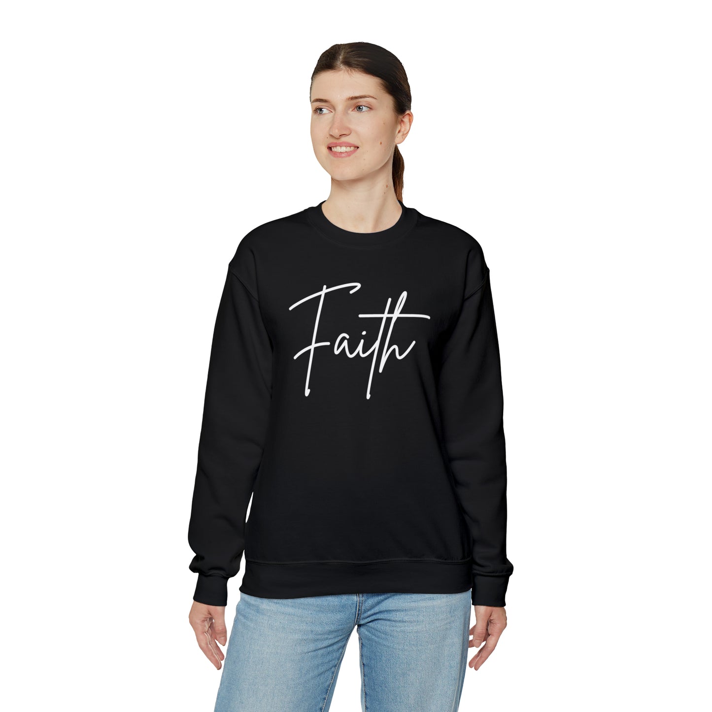FAITH Unisex Heavy Blend™ Crewneck Sweatshirt