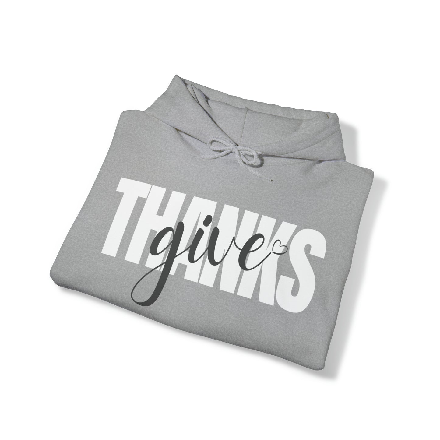 GIVE THANKS Unisex Heavy Blend™ Hooded Sweatshirt