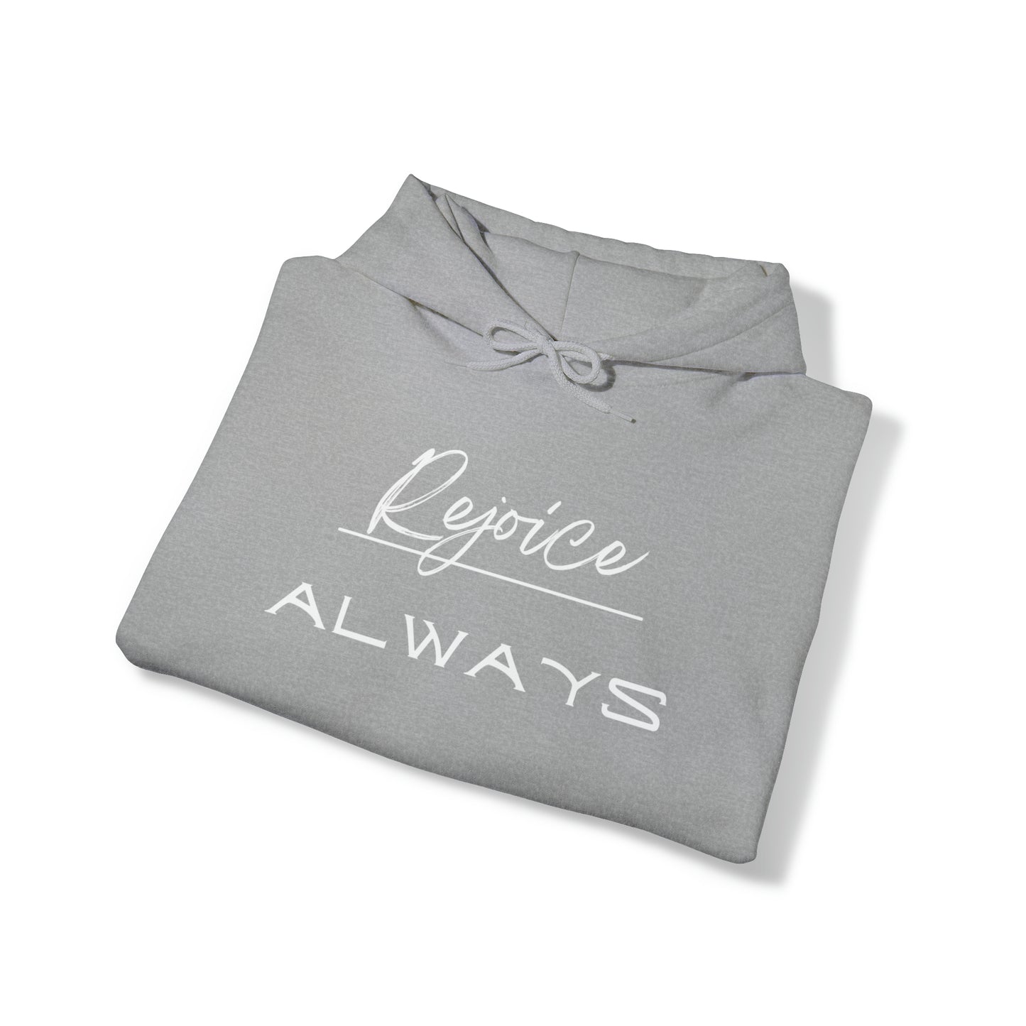 REJOICE ALWAYS Unisex Heavy Blend™ Hooded Sweatshirt