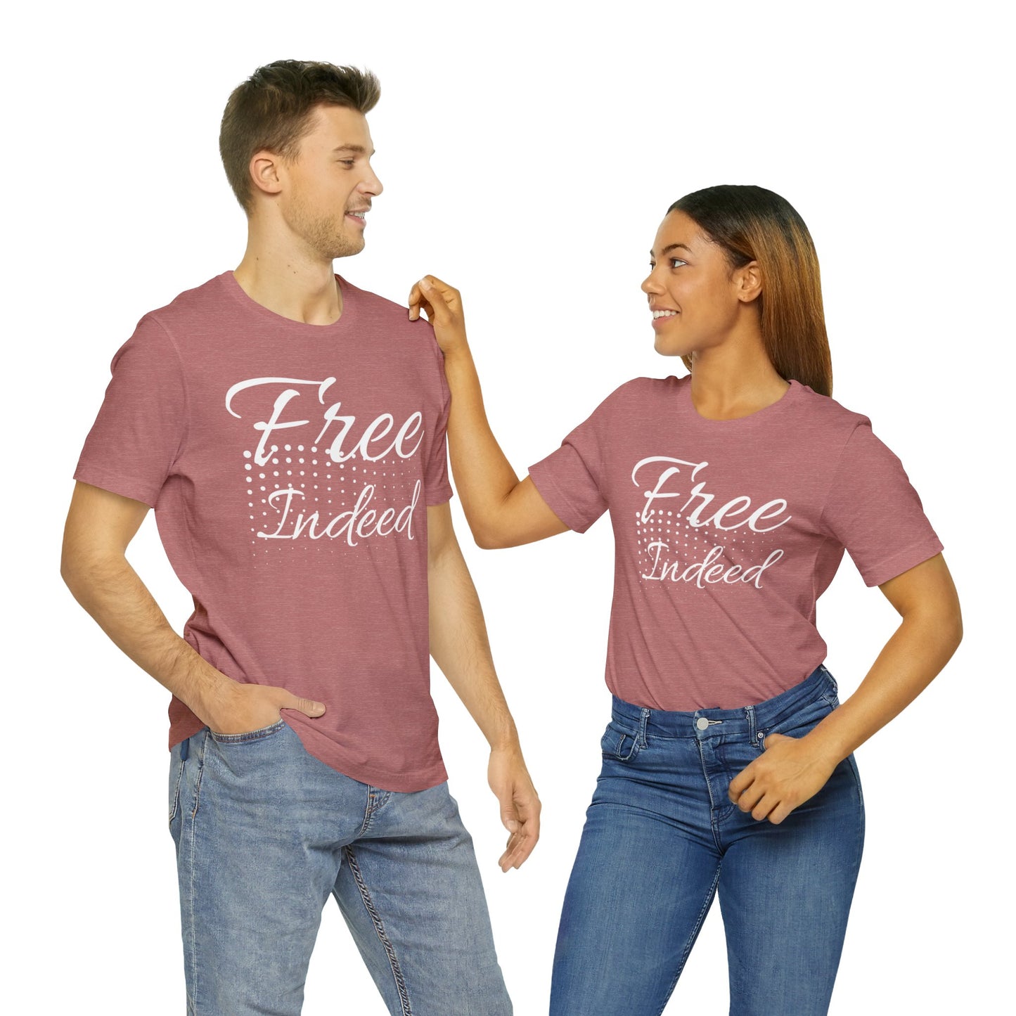 FREE INDEED Unisex Jersey Short Sleeve Tee