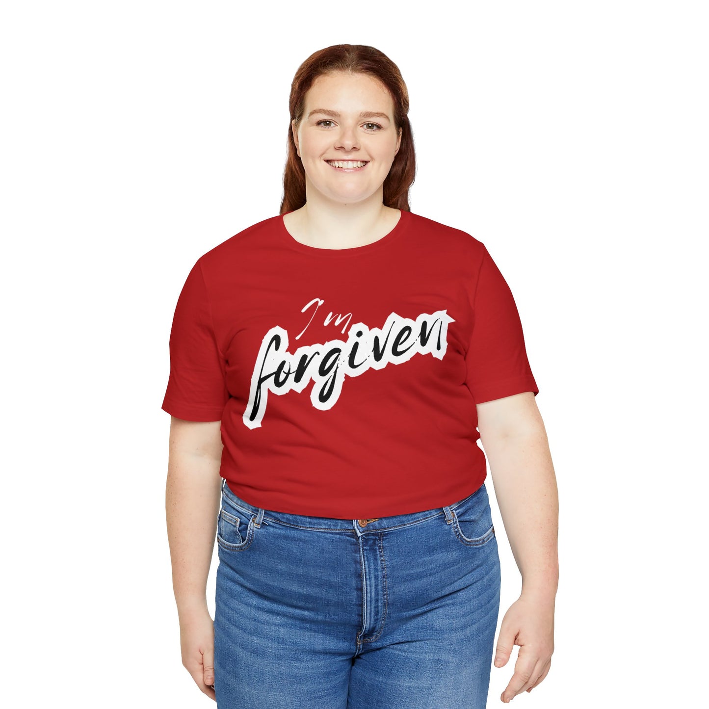 I'M FORGIVEN Unisex Jersey Short Sleeve Tee