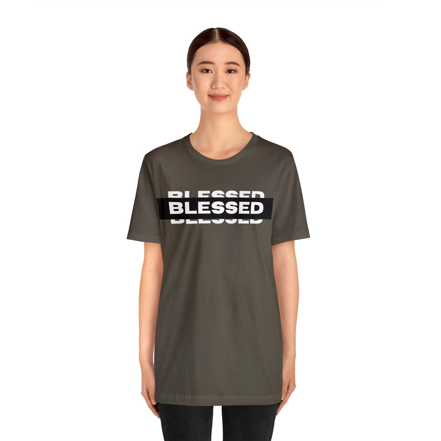 BLESSED Unisex Jersey Short Sleeve Tee