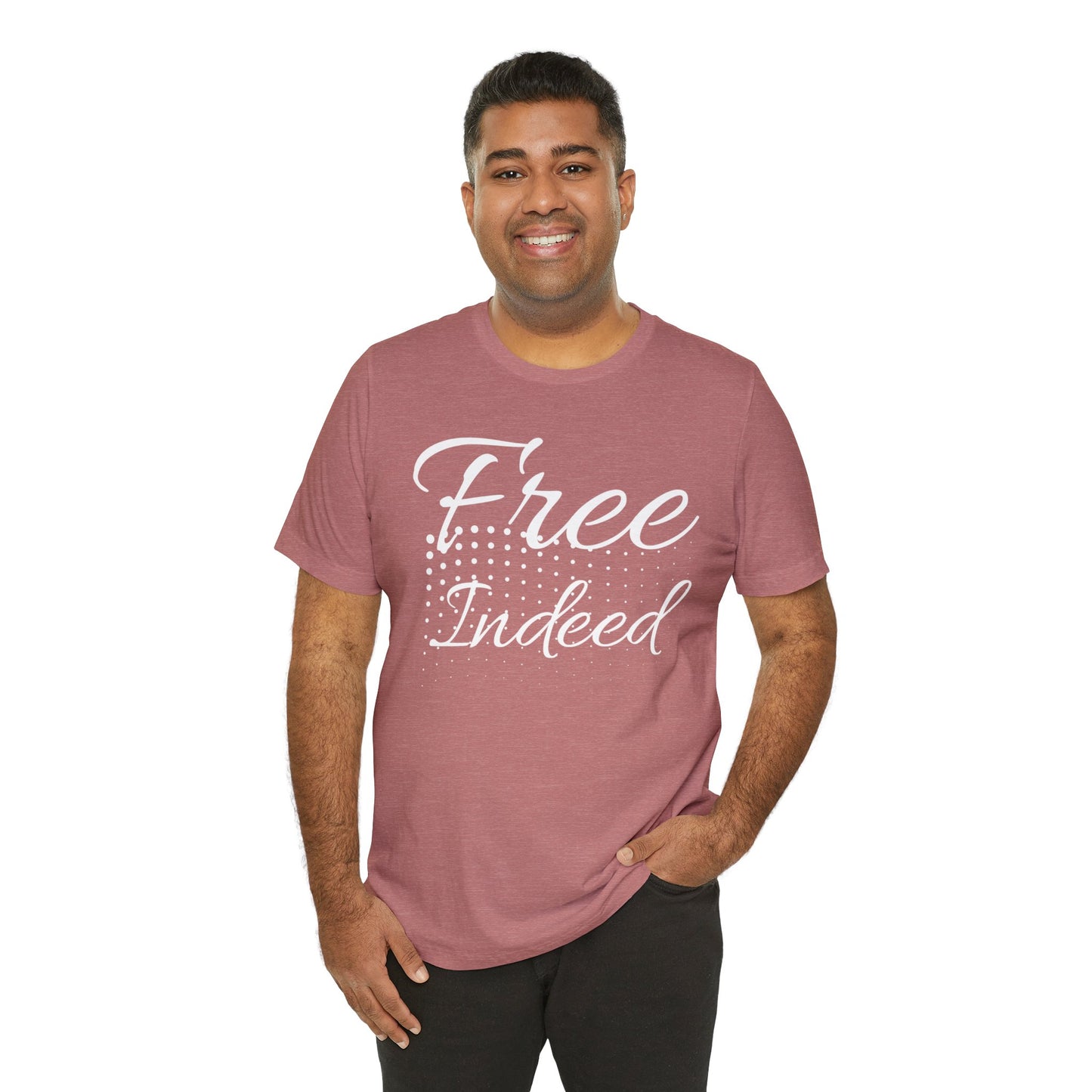 FREE INDEED Unisex Jersey Short Sleeve Tee