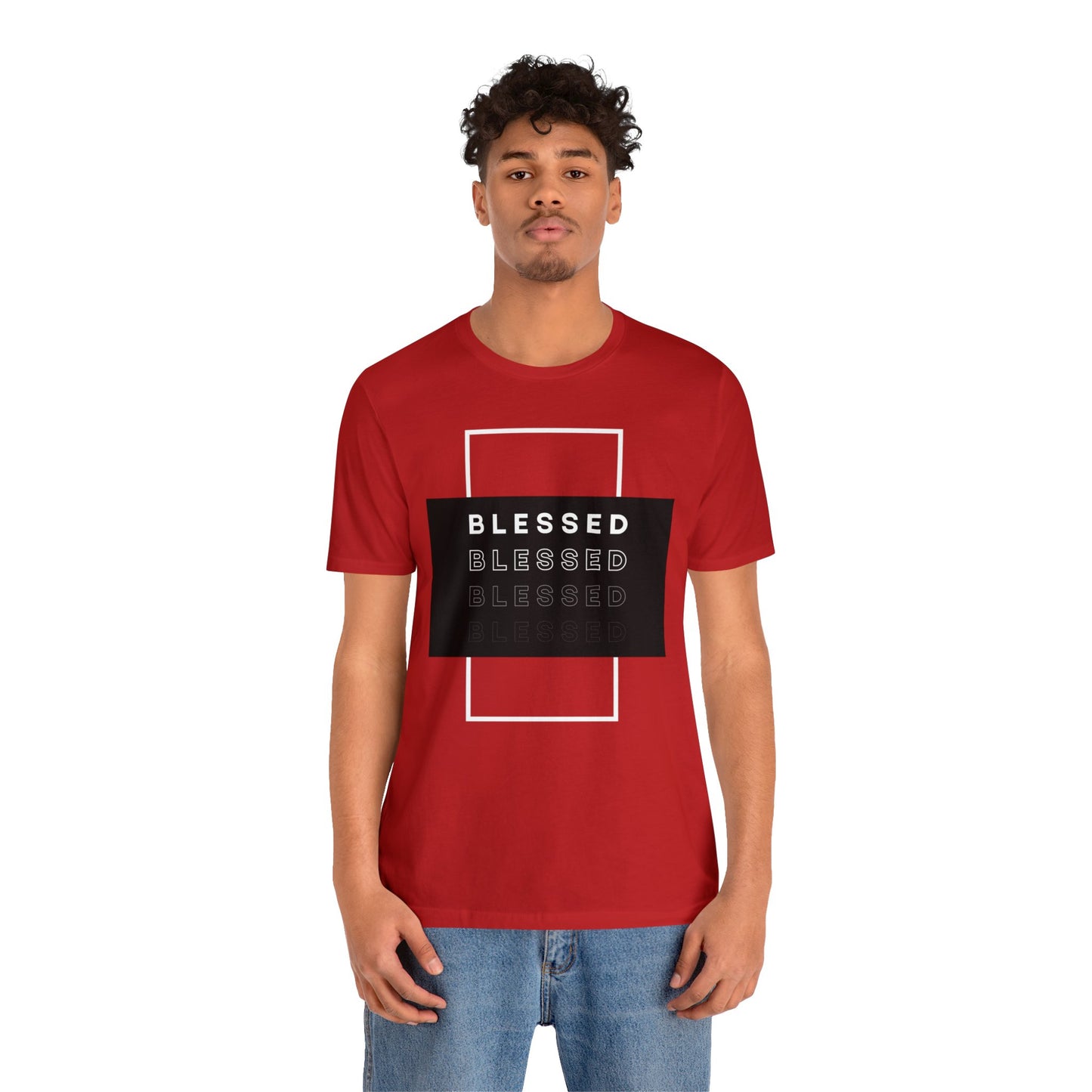 BLESSED Unisex Jersey Short Sleeve Tee