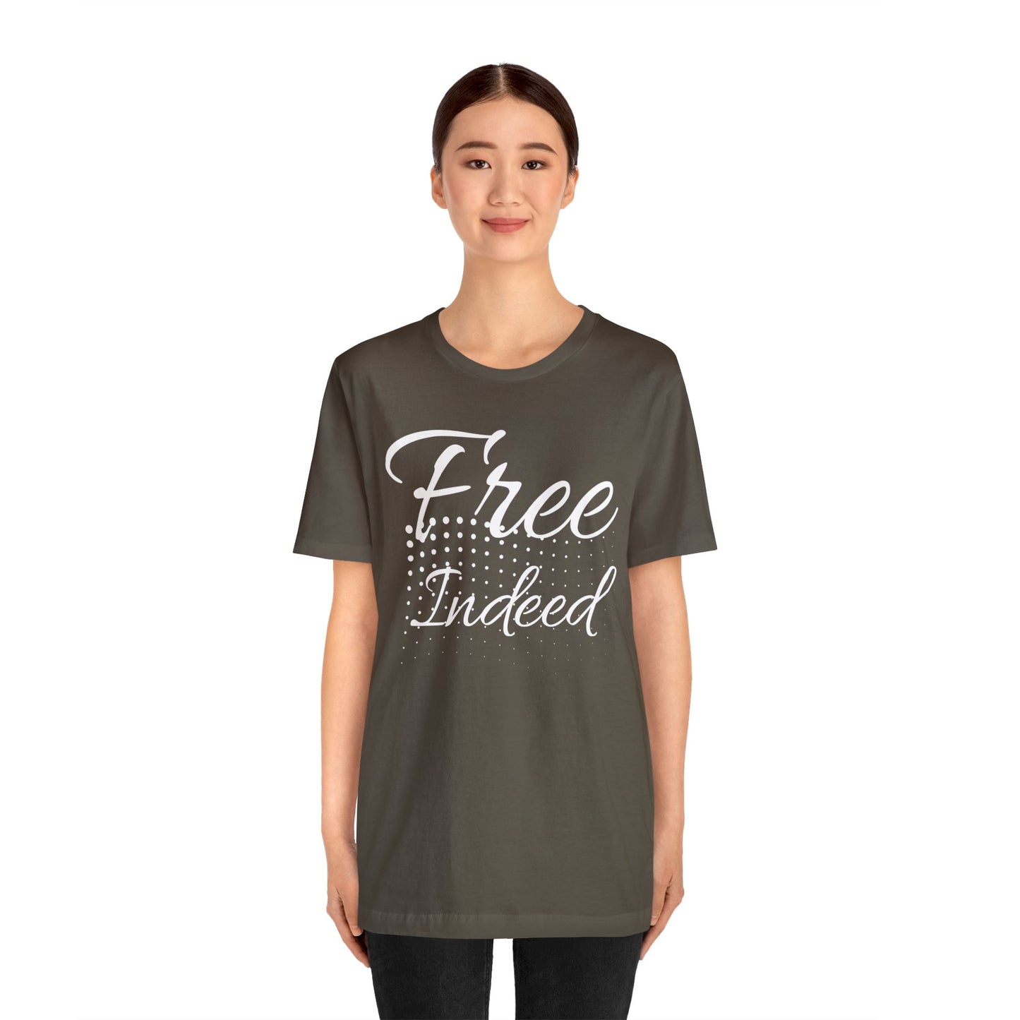 FREE INDEED Unisex Jersey Short Sleeve Tee