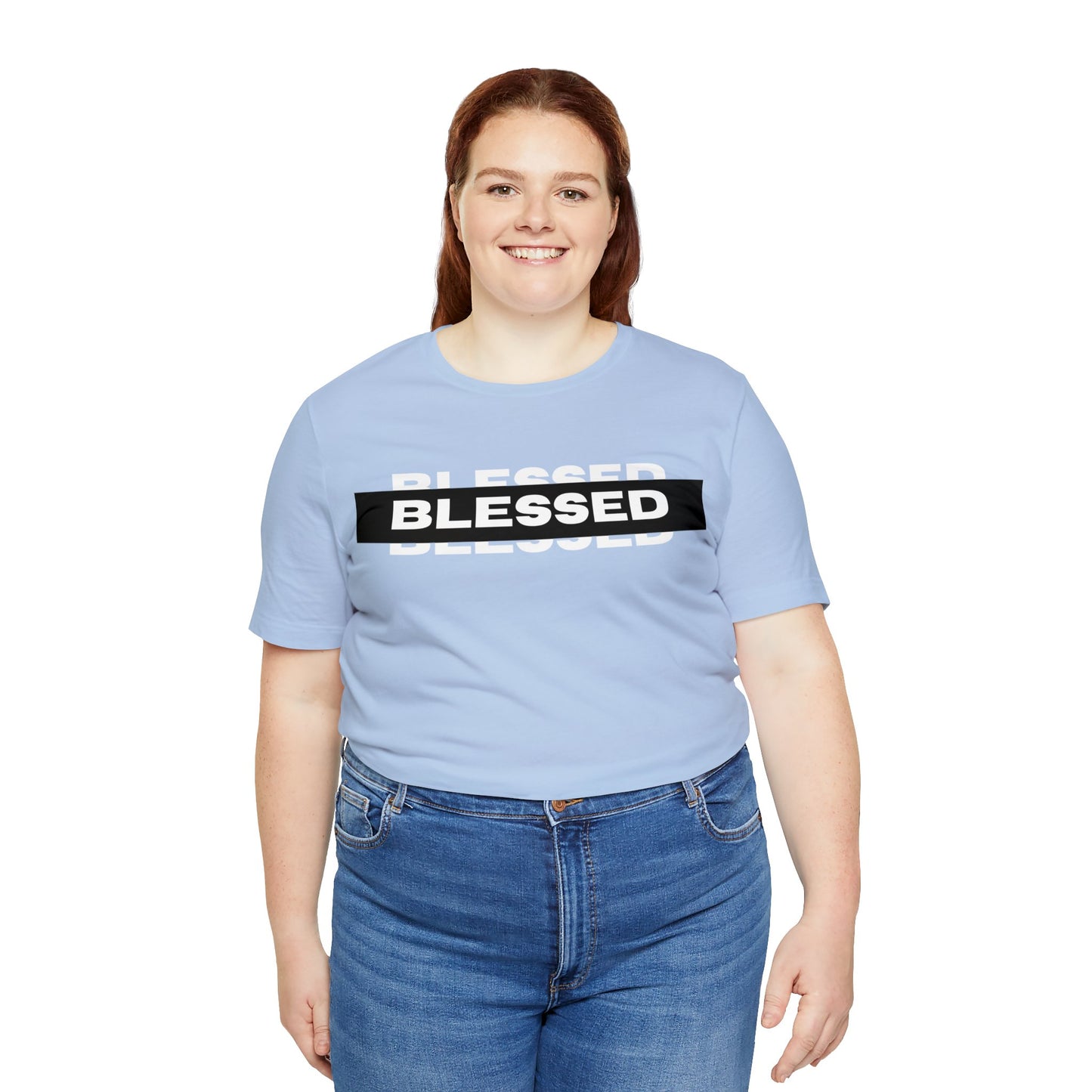 BLESSED Unisex Jersey Short Sleeve Tee