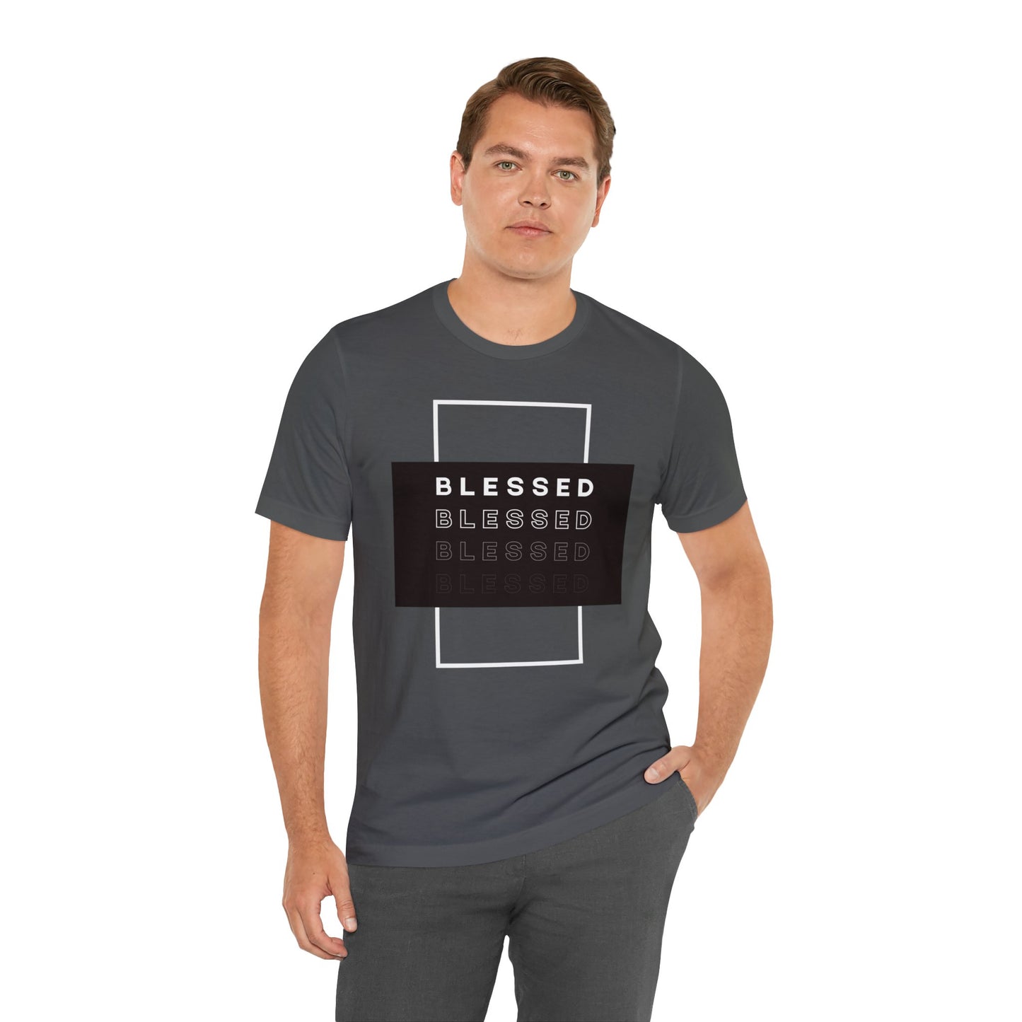 BLESSED Unisex Jersey Short Sleeve Tee