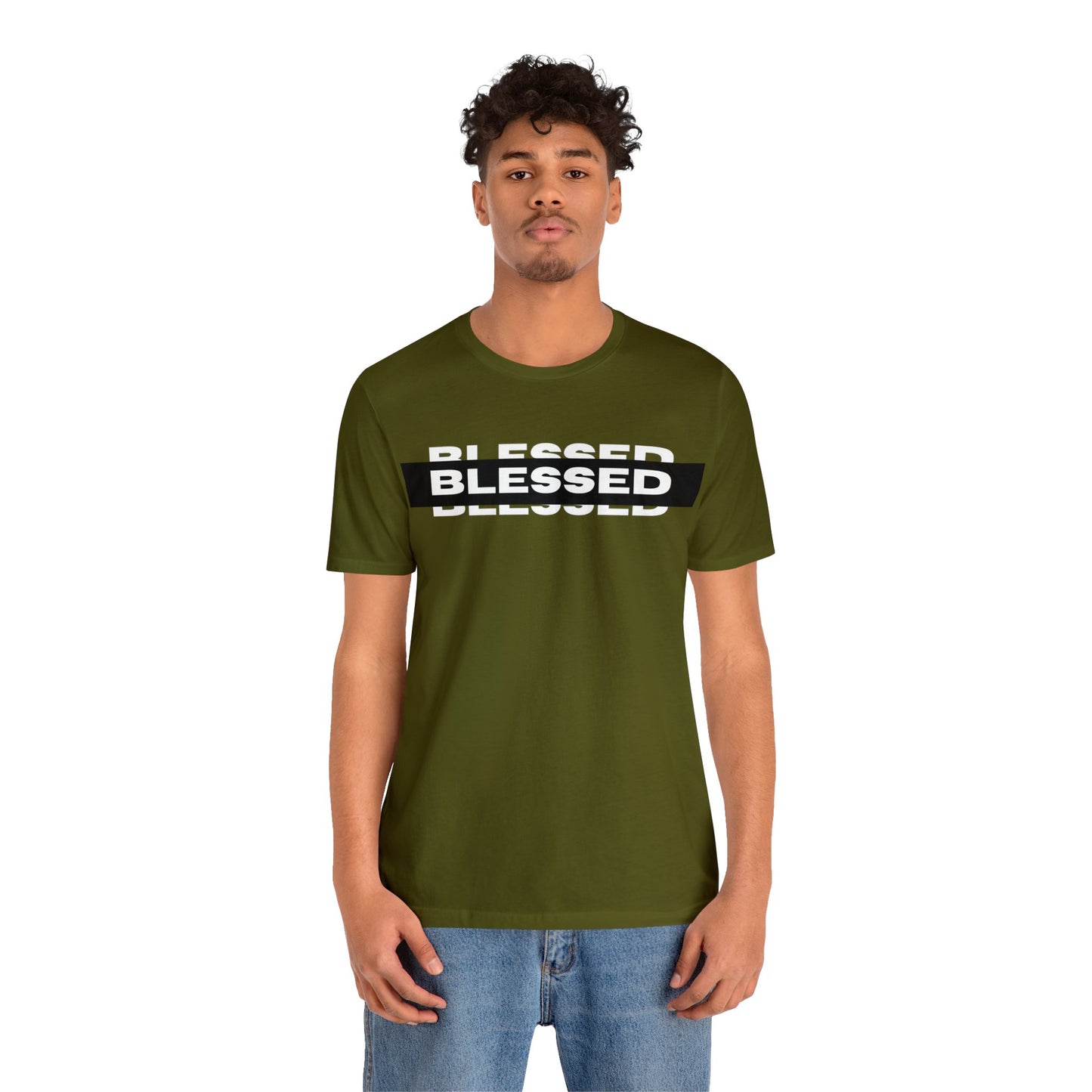 BLESSED Unisex Jersey Short Sleeve Tee
