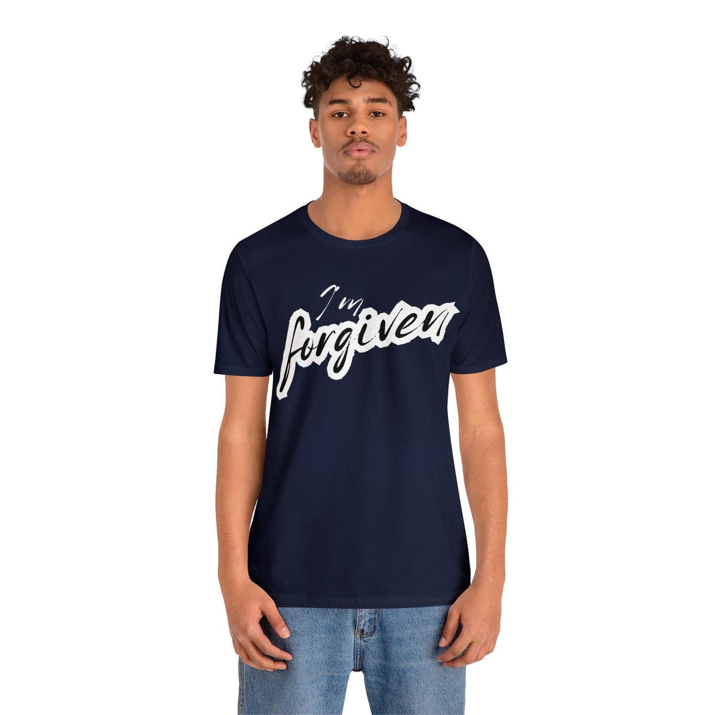 I'M FORGIVEN Unisex Jersey Short Sleeve Tee