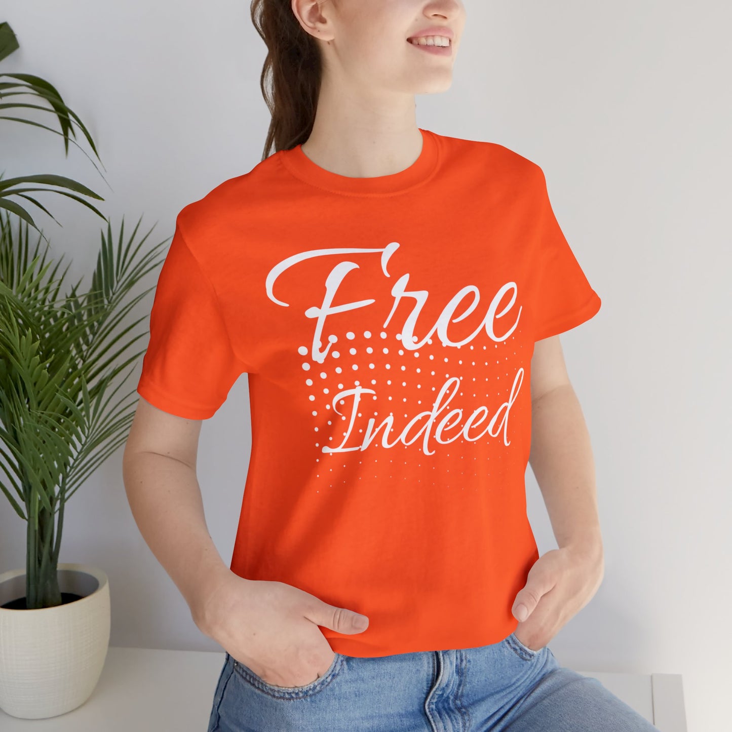 FREE INDEED Unisex Jersey Short Sleeve Tee