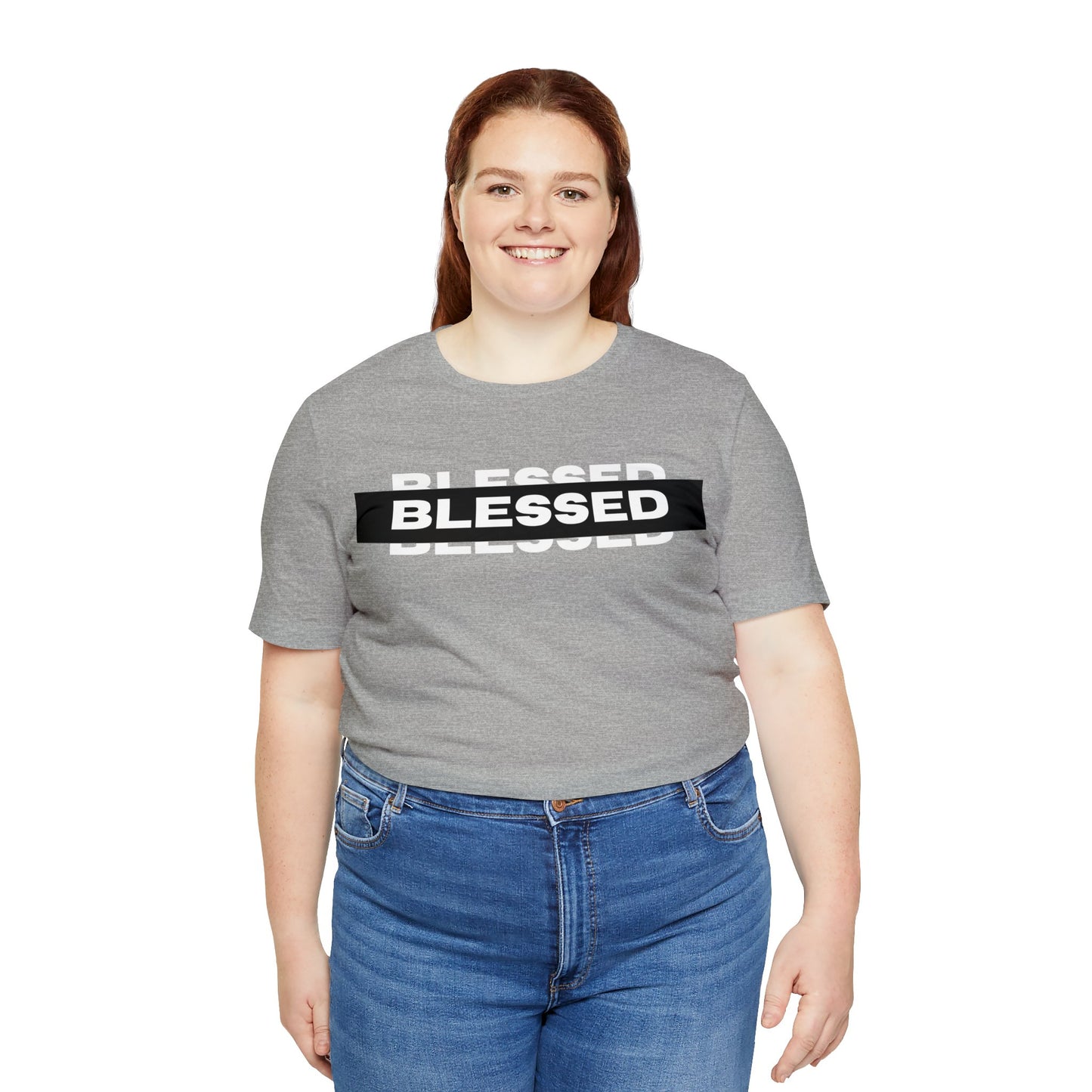 BLESSED Unisex Jersey Short Sleeve Tee