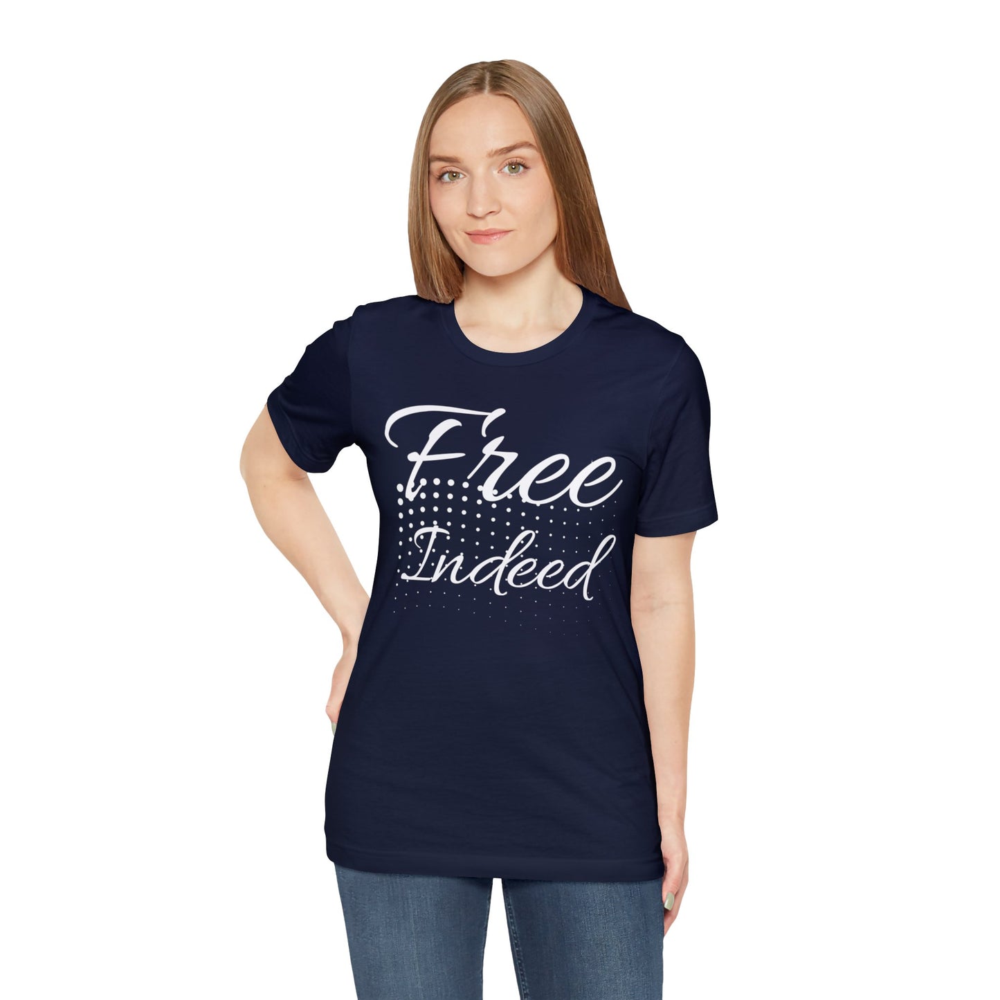 FREE INDEED Unisex Jersey Short Sleeve Tee