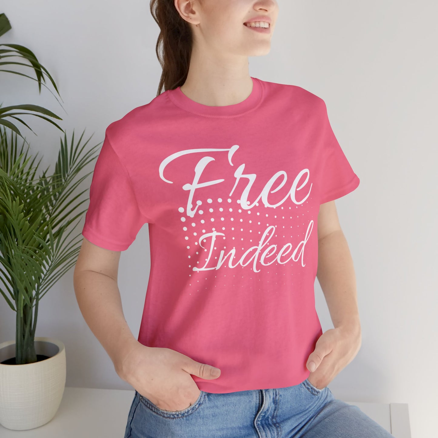 FREE INDEED Unisex Jersey Short Sleeve Tee