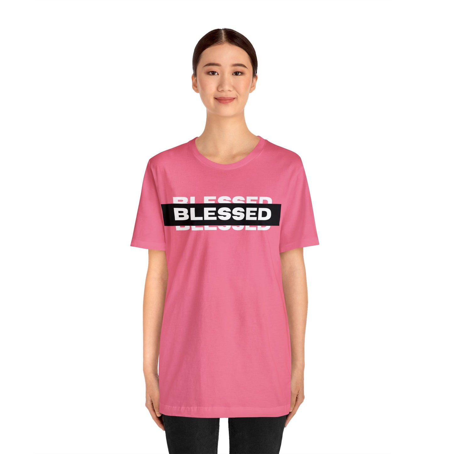 BLESSED Unisex Jersey Short Sleeve Tee