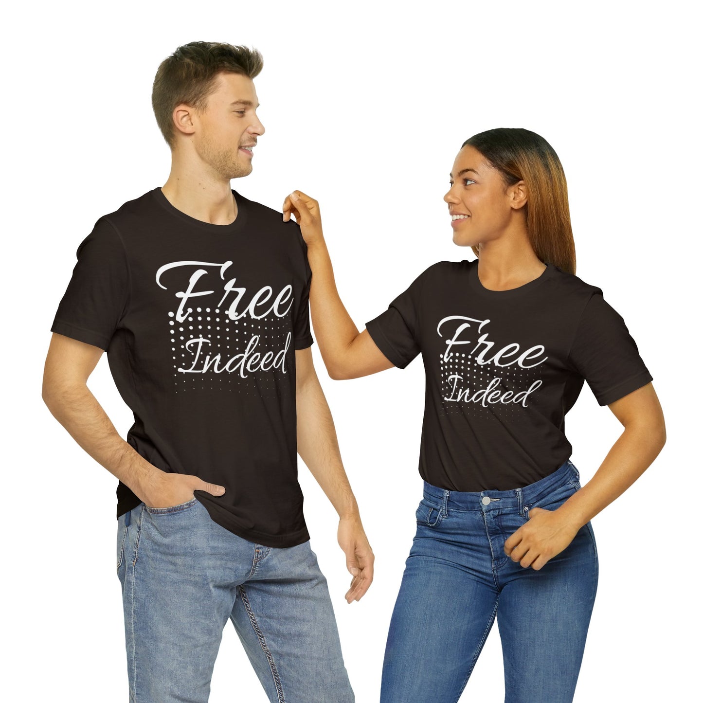 FREE INDEED Unisex Jersey Short Sleeve Tee