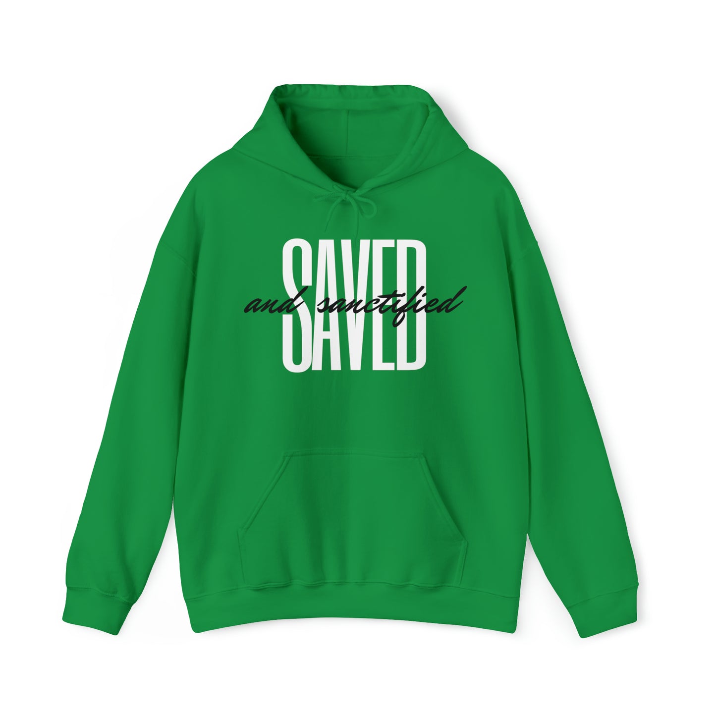 SAVED AND SANCTIFIED Unisex Heavy Blend™ Hooded Sweatshirt