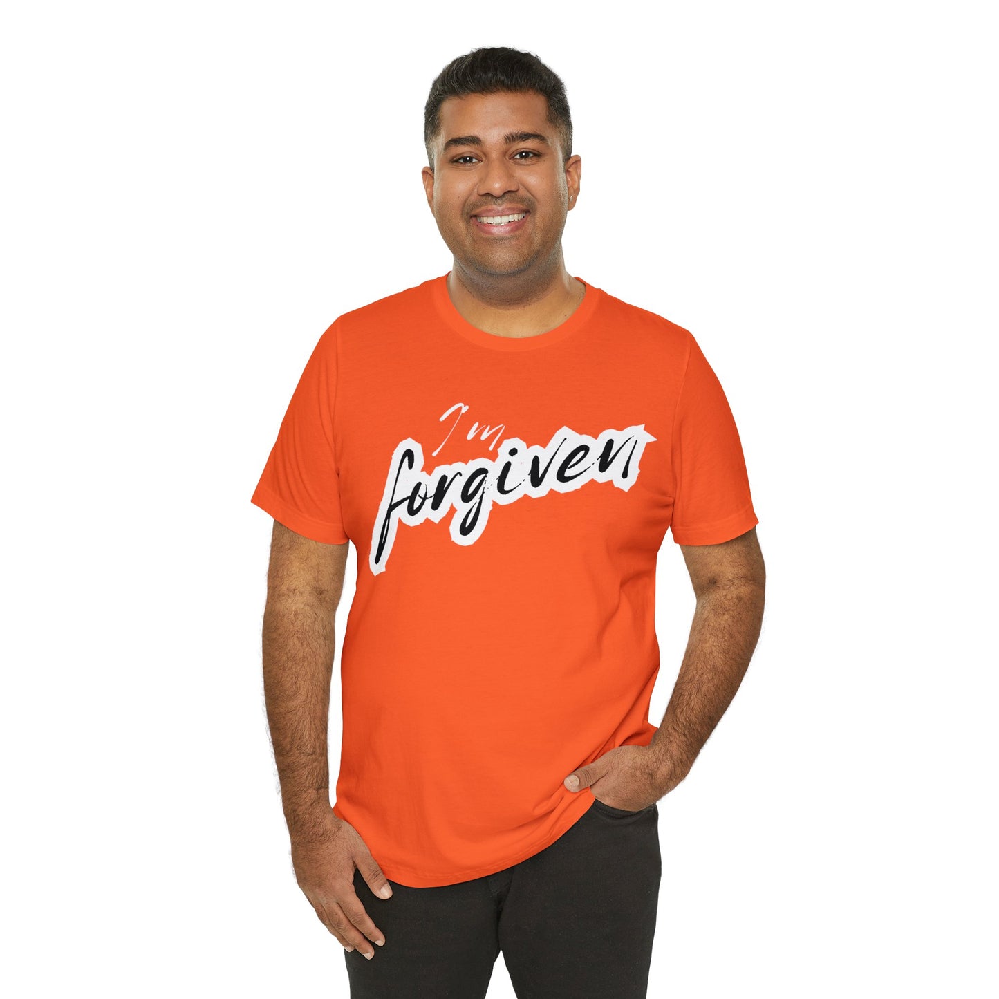 I'M FORGIVEN Unisex Jersey Short Sleeve Tee