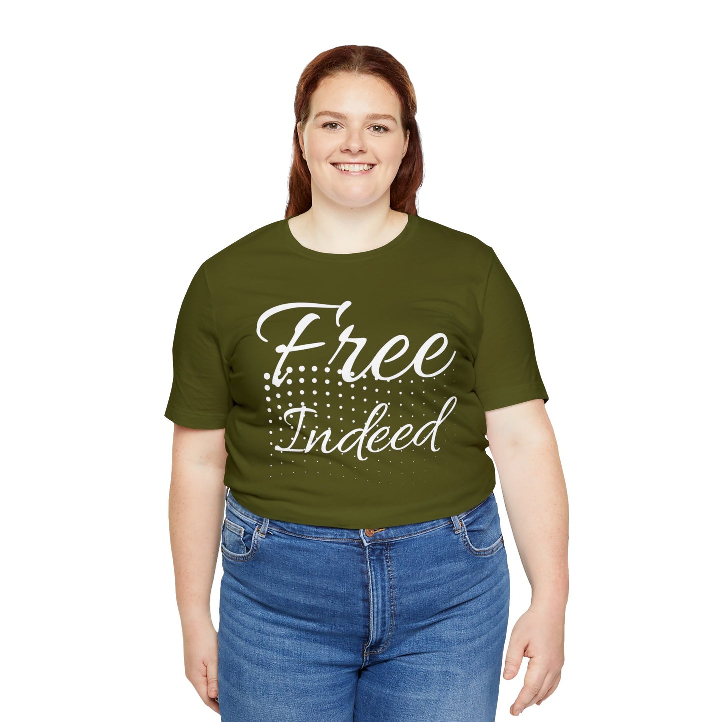 FREE INDEED Unisex Jersey Short Sleeve Tee