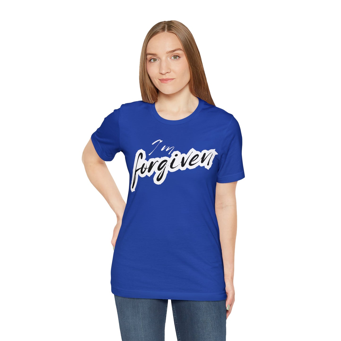 I'M FORGIVEN Unisex Jersey Short Sleeve Tee
