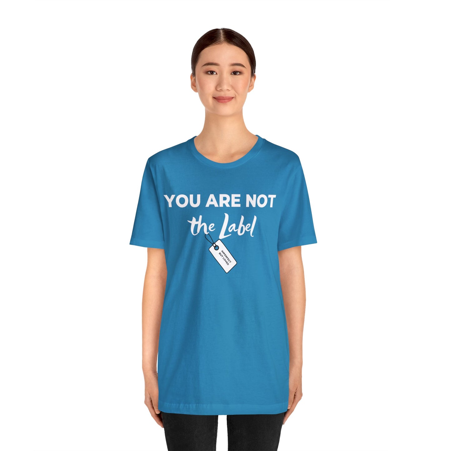 YOU ARE NOT THE LABEL Unisex Jersey Short Sleeve Tee