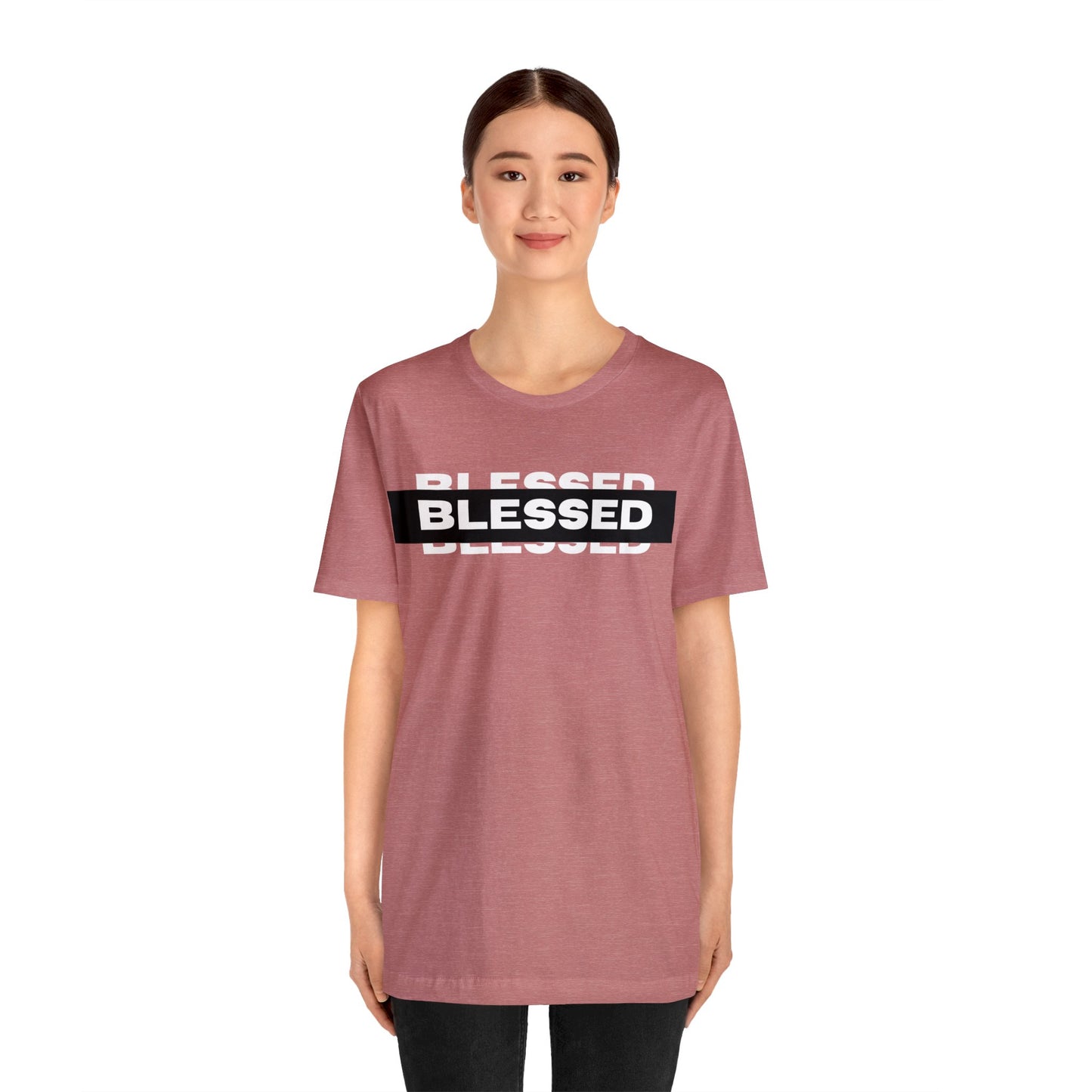 BLESSED Unisex Jersey Short Sleeve Tee