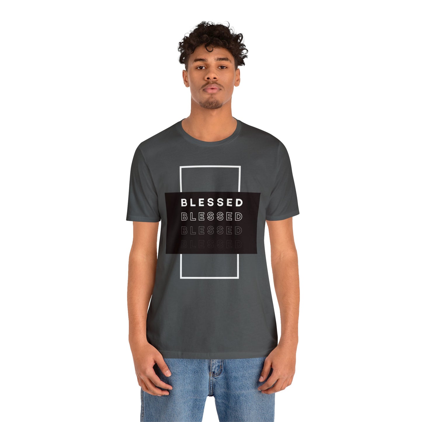 BLESSED Unisex Jersey Short Sleeve Tee