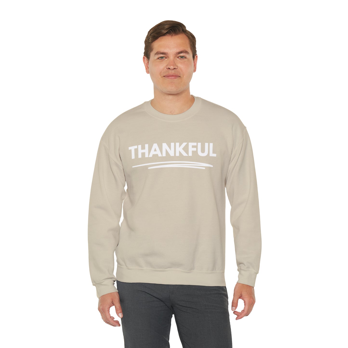 THANKFUL Unisex Heavy Blend™ Crewneck Sweatshirt