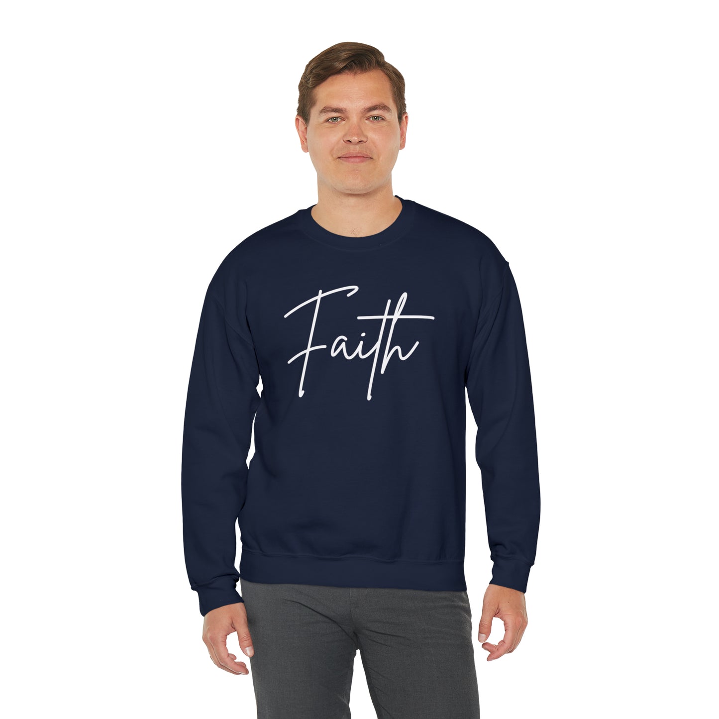 FAITH Unisex Heavy Blend™ Crewneck Sweatshirt