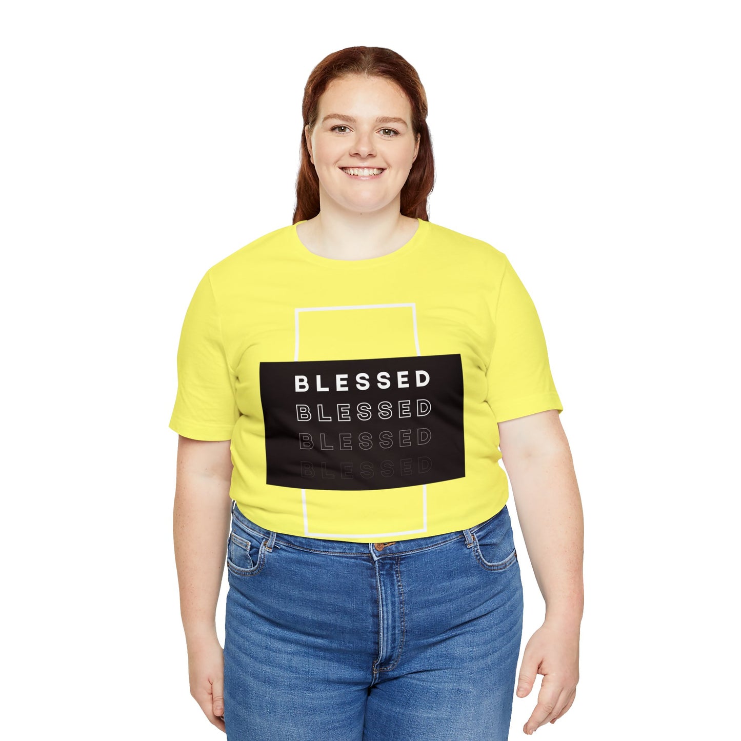 BLESSED Unisex Jersey Short Sleeve Tee