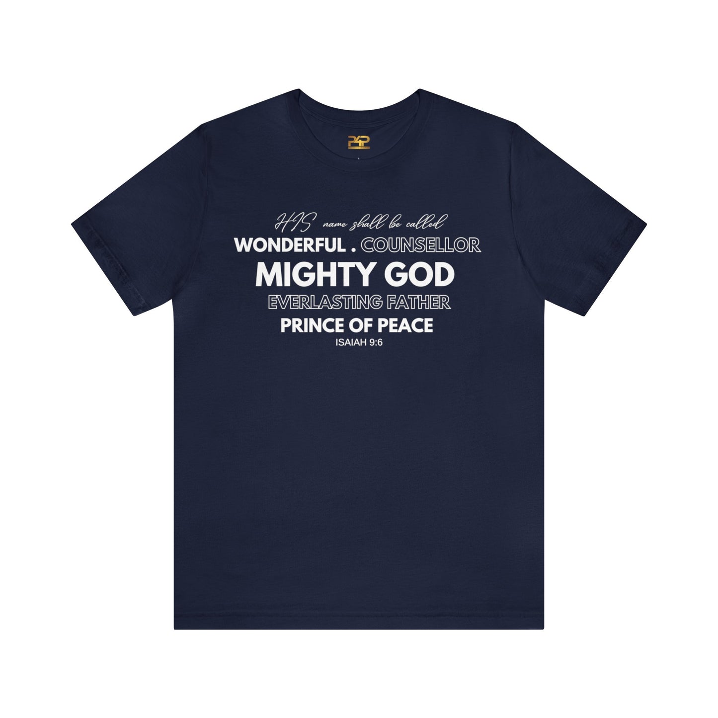 ISAIAH 9:6 Unisex Jersey Short Sleeve Tee