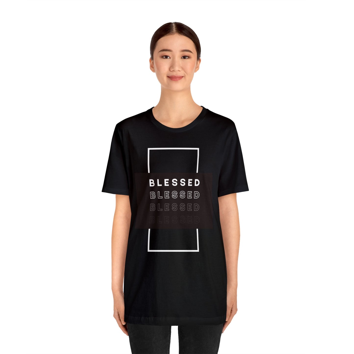 BLESSED Unisex Jersey Short Sleeve Tee