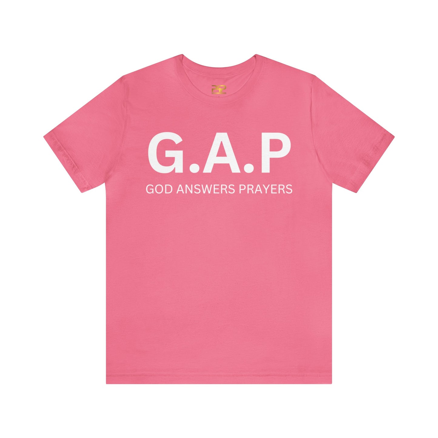 GOD ANSWERS PRAYERS Unisex Jersey Short Sleeve Tee