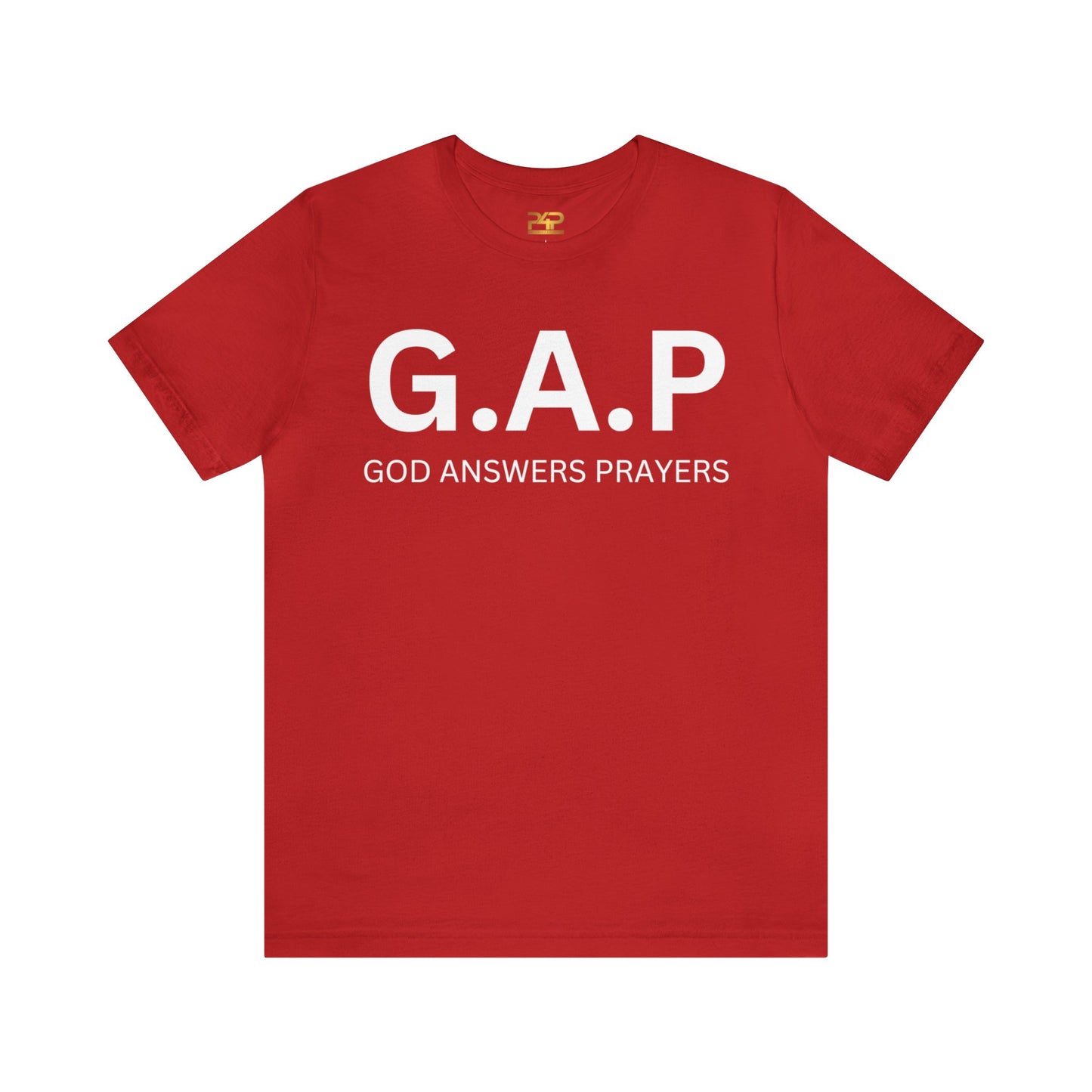 GOD ANSWERS PRAYERS Unisex Jersey Short Sleeve Tee