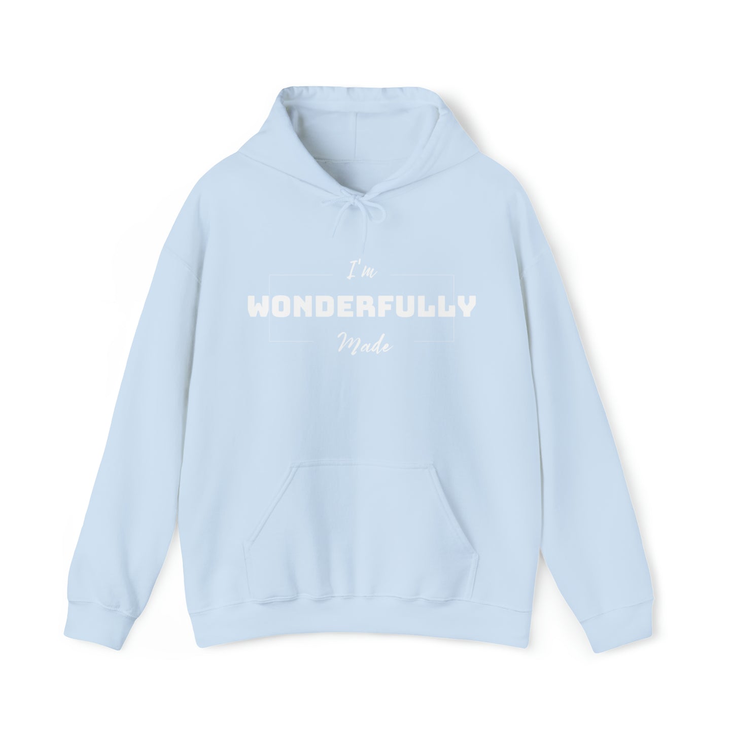 I'M WONDERFULLY MADE Unisex Heavy Blend™ Hooded Sweatshirt
