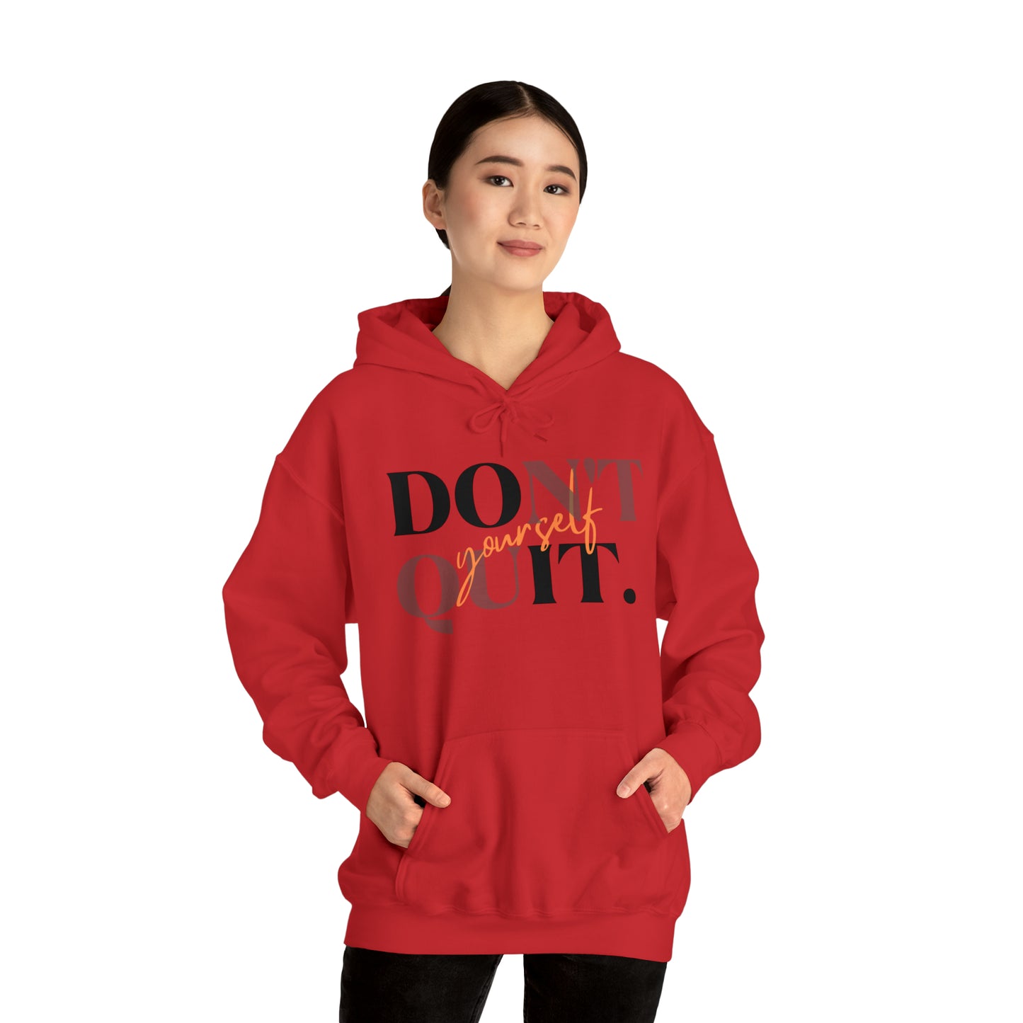 DON'T QUIT Unisex Heavy Blend™ Hooded Sweatshirt