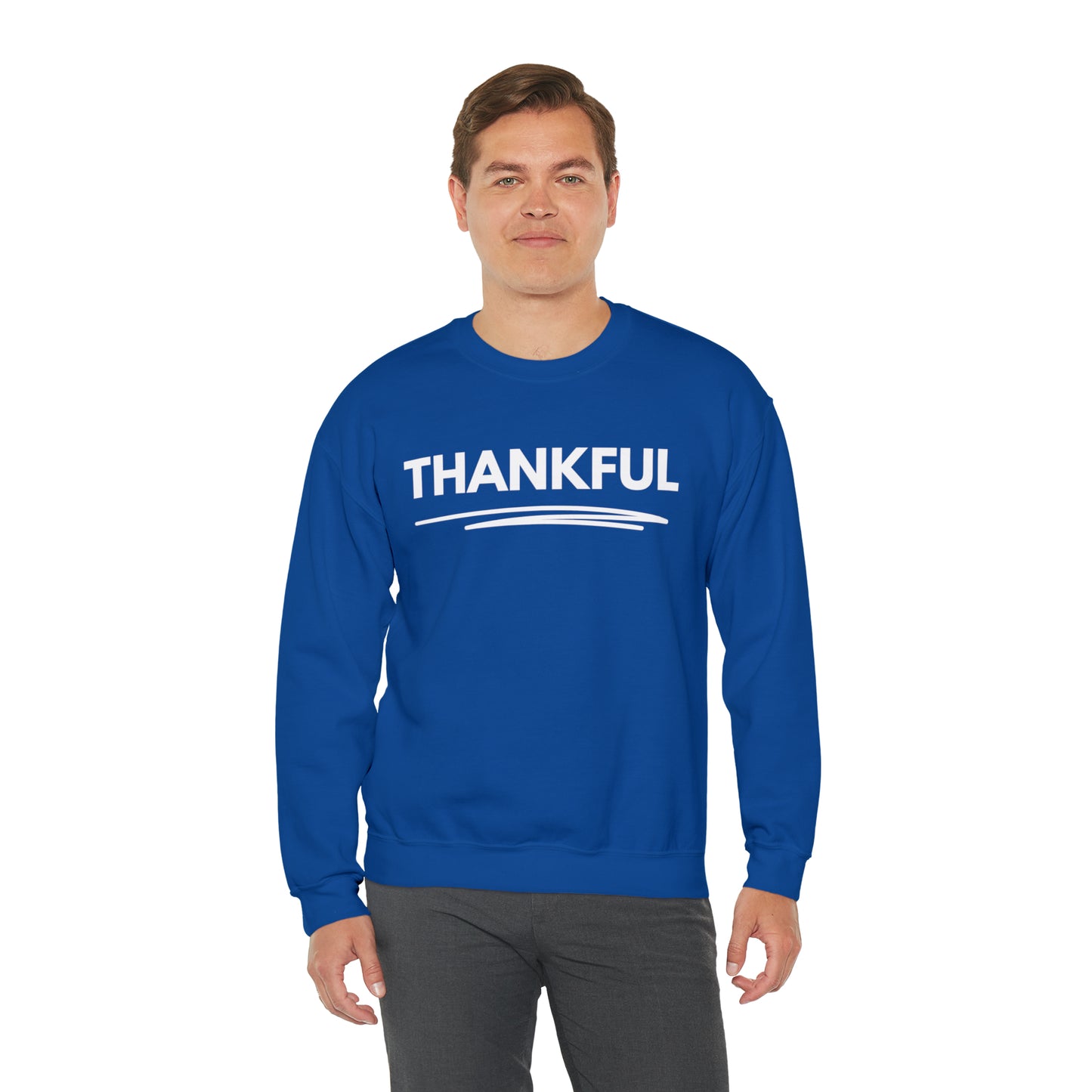 THANKFUL Unisex Heavy Blend™ Crewneck Sweatshirt