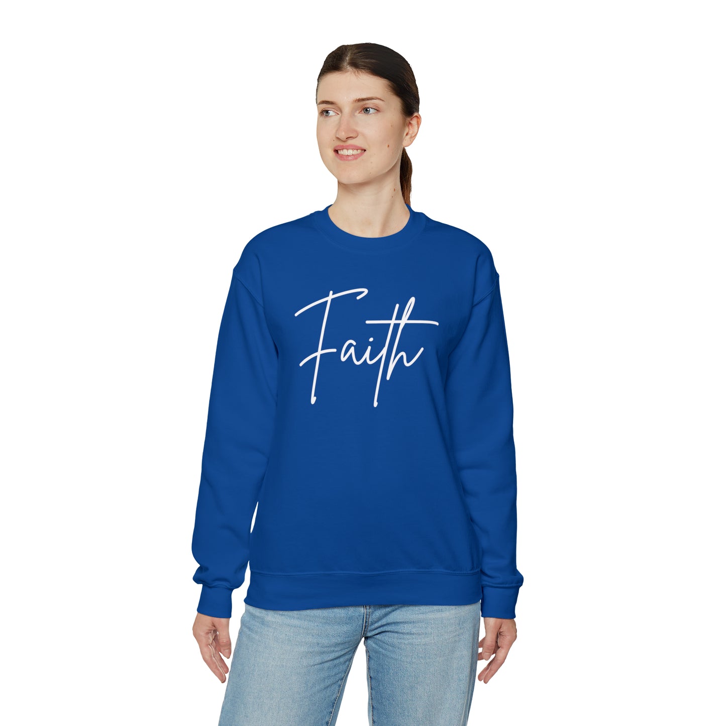 FAITH Unisex Heavy Blend™ Crewneck Sweatshirt