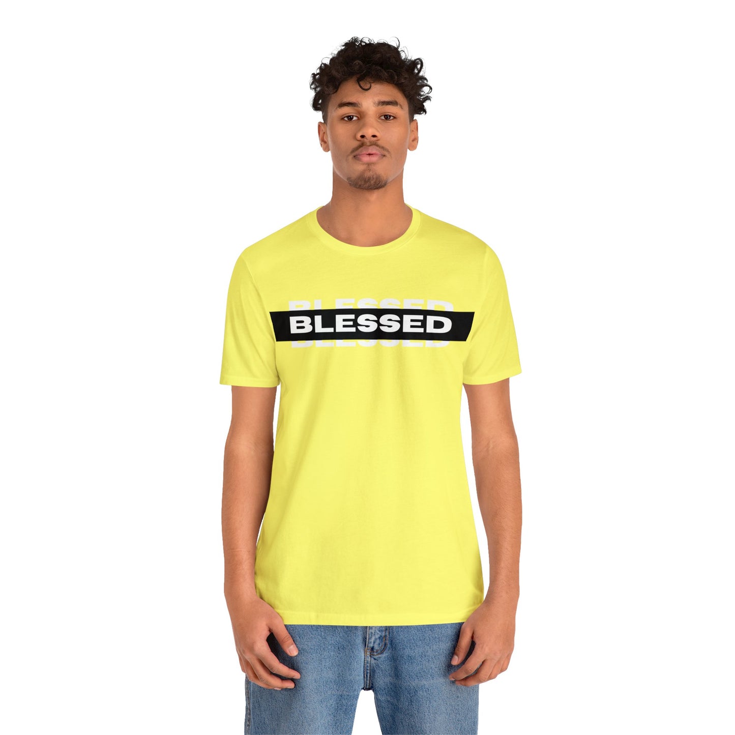 BLESSED Unisex Jersey Short Sleeve Tee