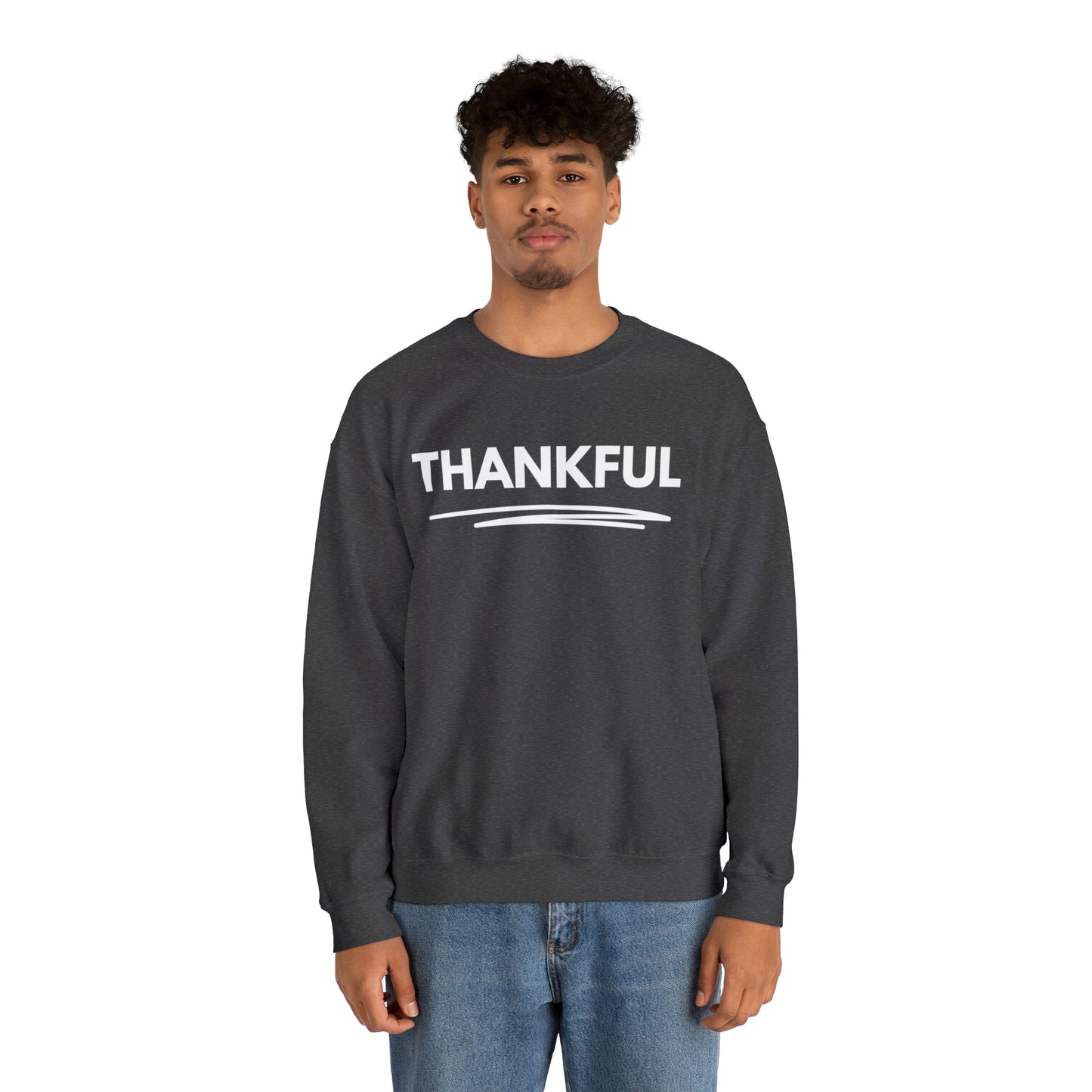 THANKFUL Unisex Heavy Blend™ Crewneck Sweatshirt