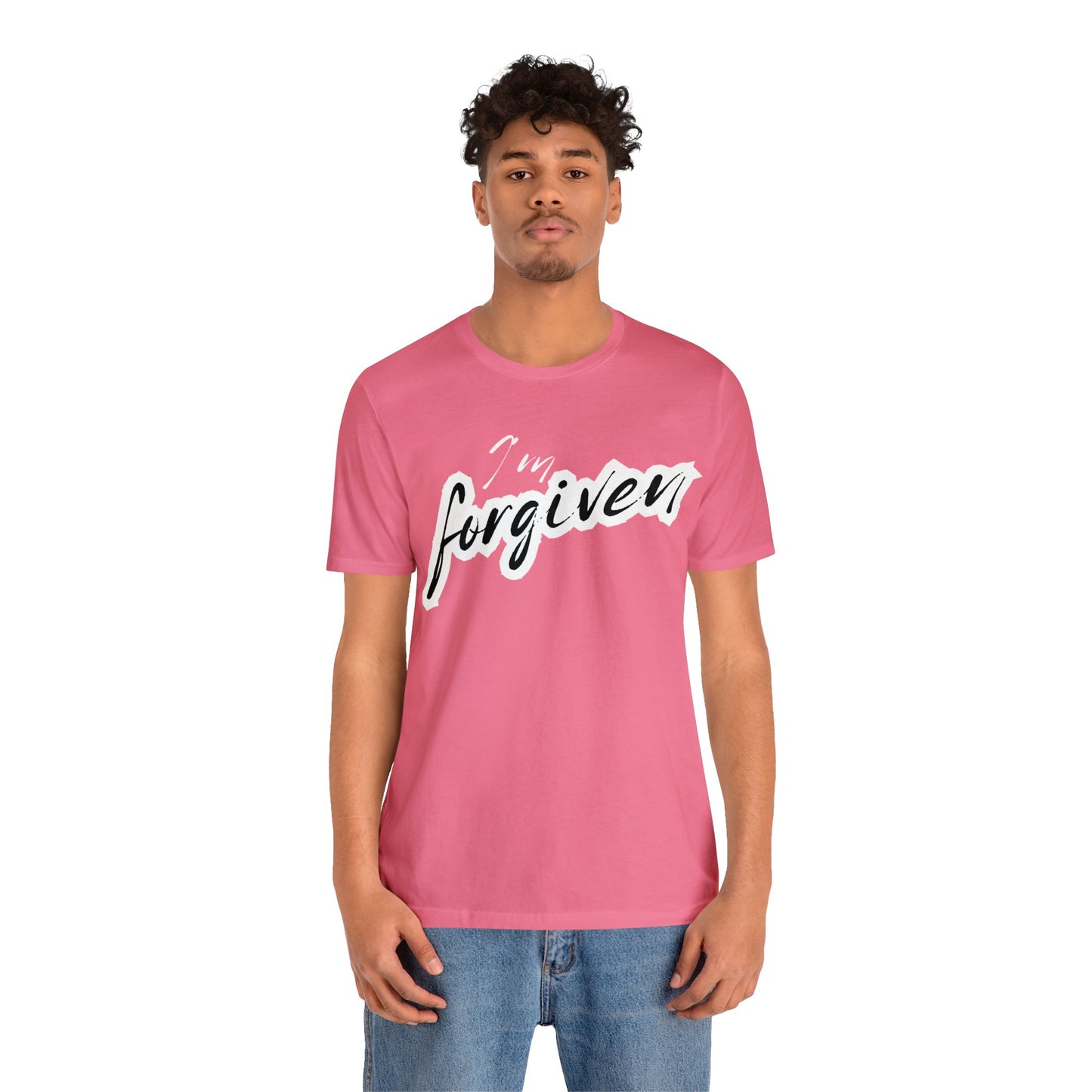I'M FORGIVEN Unisex Jersey Short Sleeve Tee