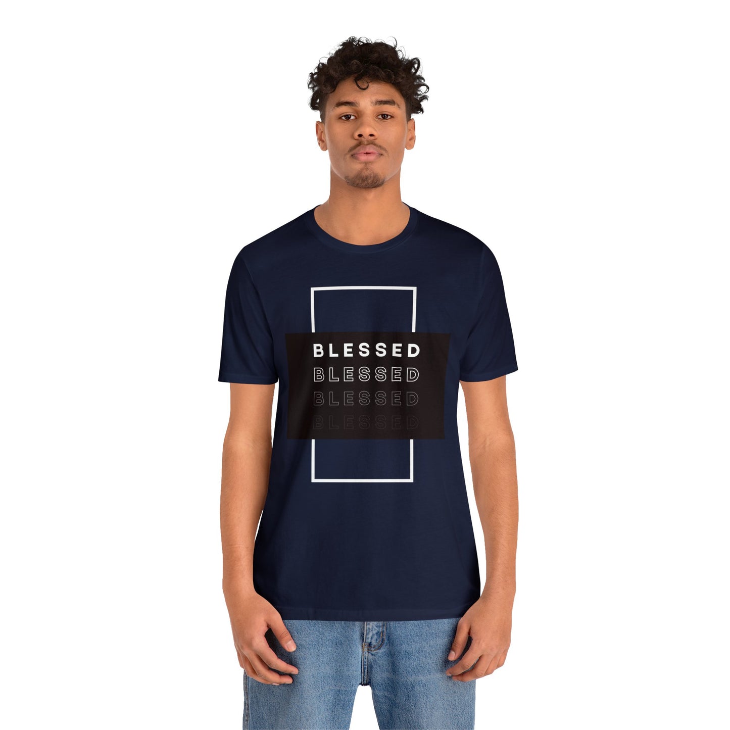 BLESSED Unisex Jersey Short Sleeve Tee