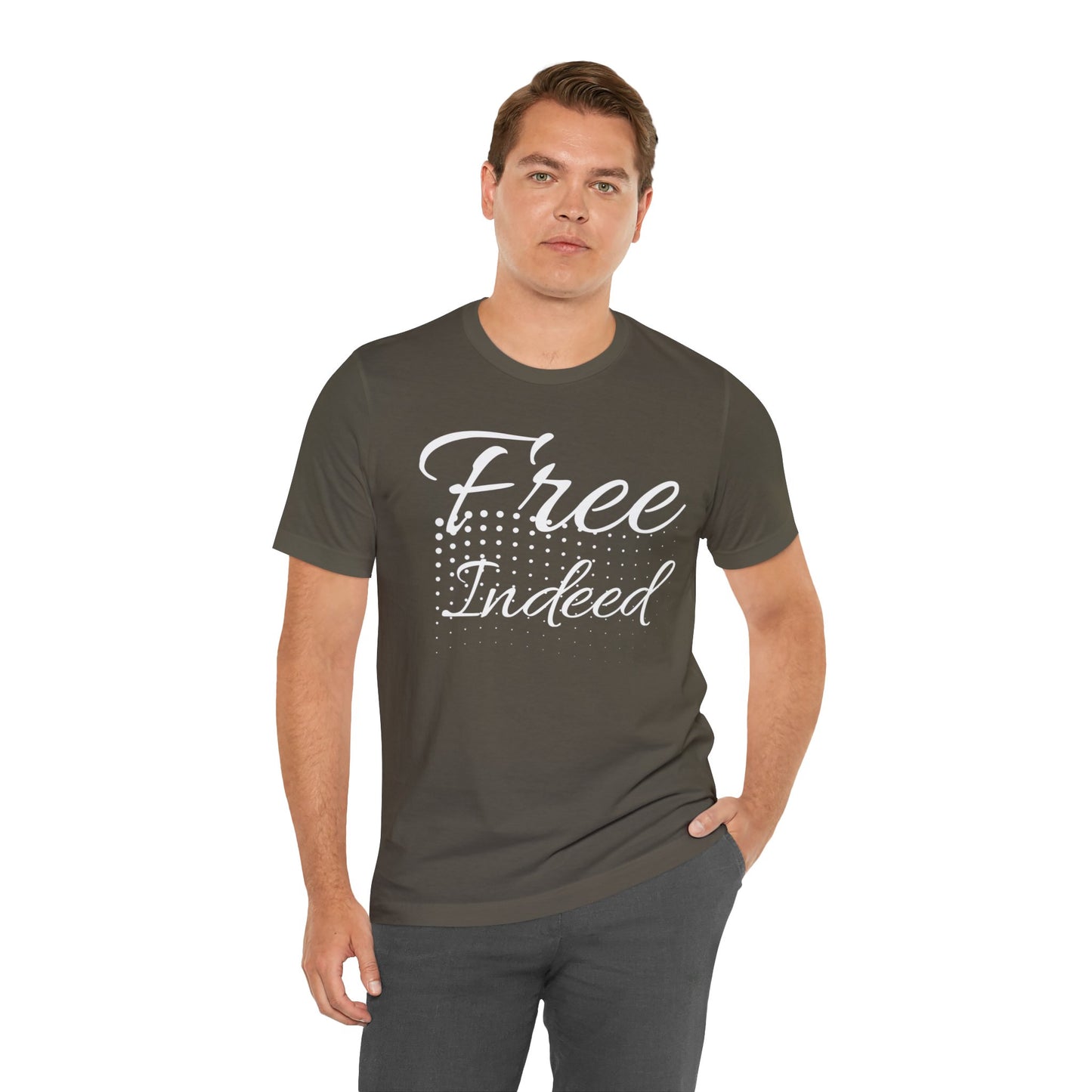 FREE INDEED Unisex Jersey Short Sleeve Tee