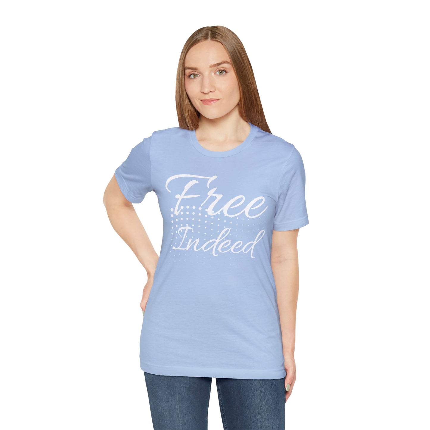 FREE INDEED Unisex Jersey Short Sleeve Tee