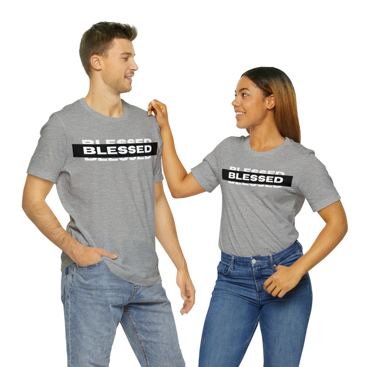 BLESSED Unisex Jersey Short Sleeve Tee