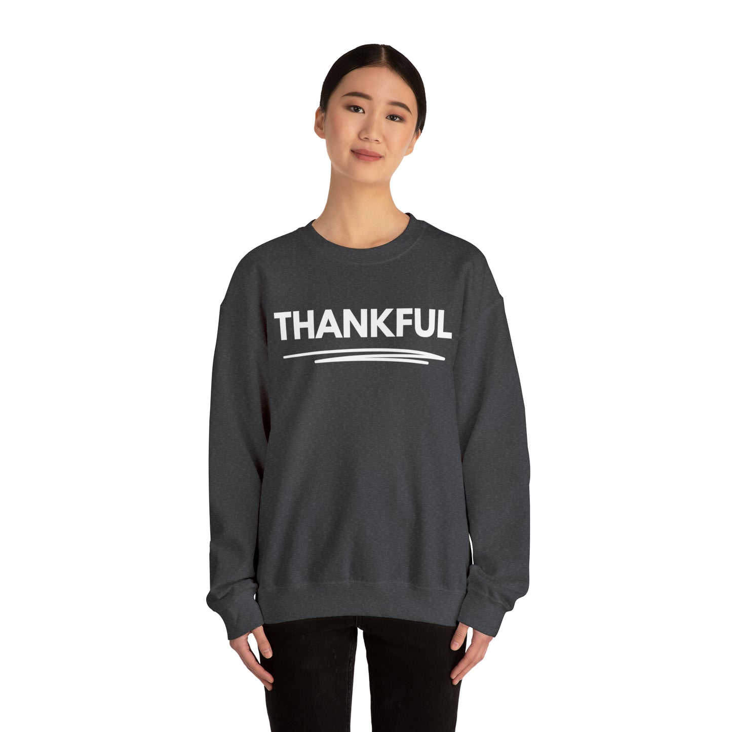 THANKFUL Unisex Heavy Blend™ Crewneck Sweatshirt