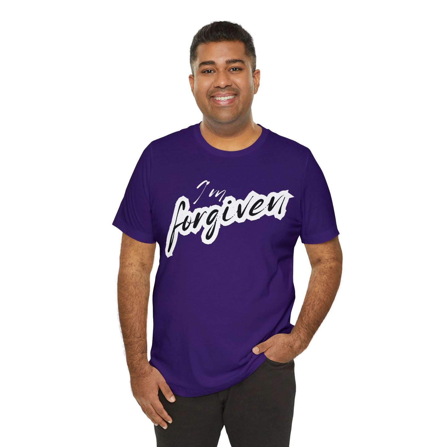 I'M FORGIVEN Unisex Jersey Short Sleeve Tee
