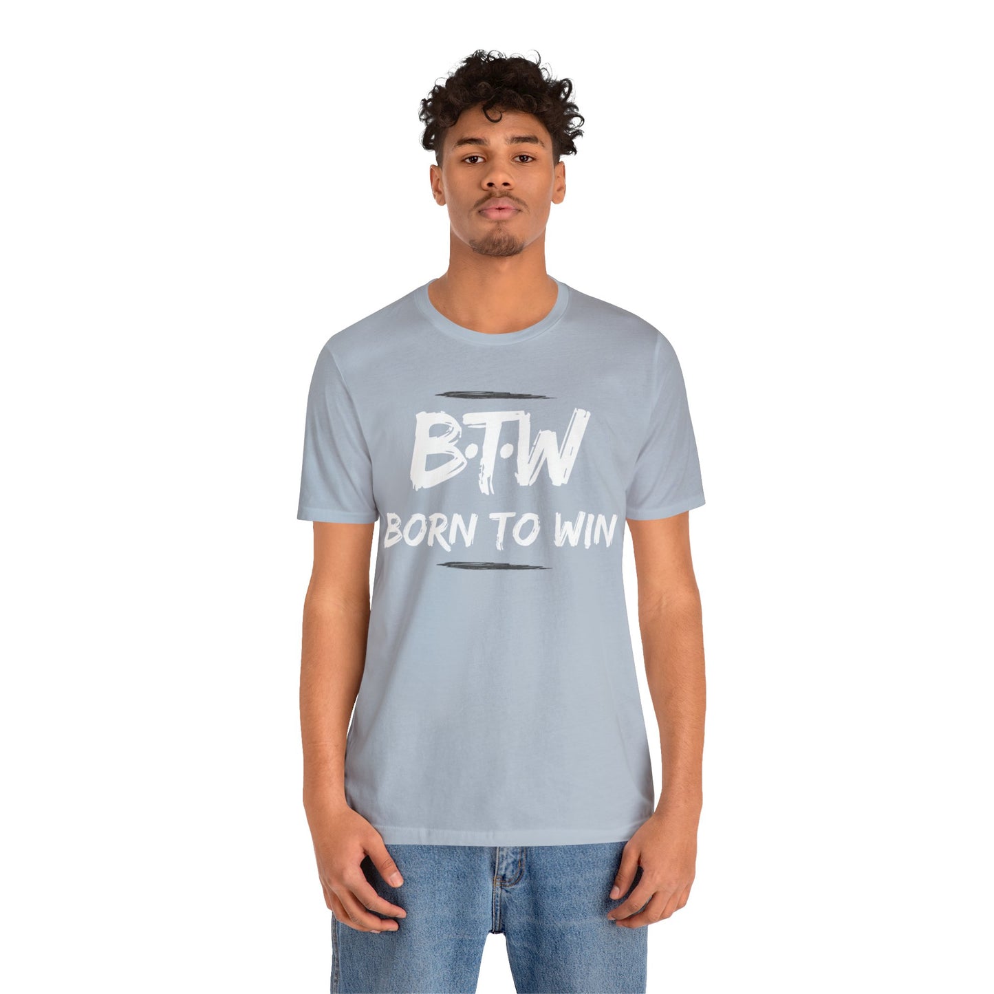 BORN TO WIN Unisex Jersey Short Sleeve Tee