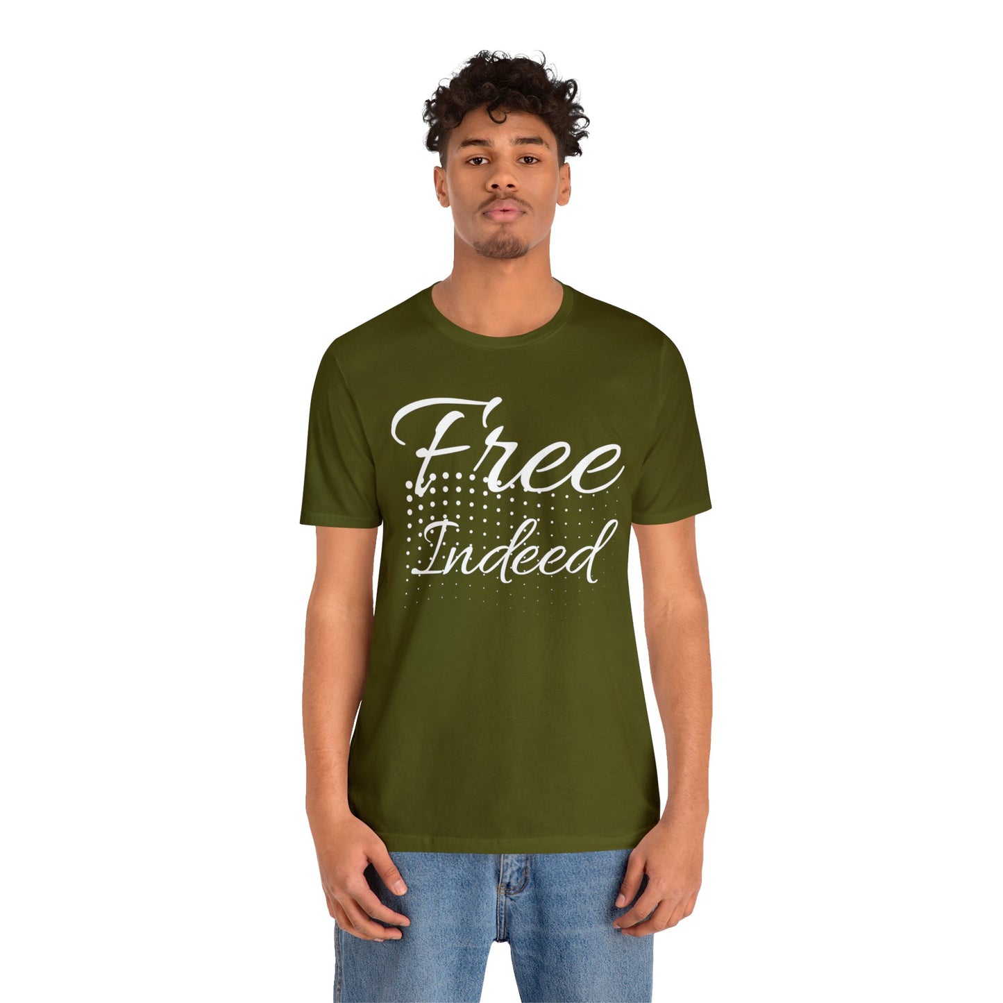 FREE INDEED Unisex Jersey Short Sleeve Tee