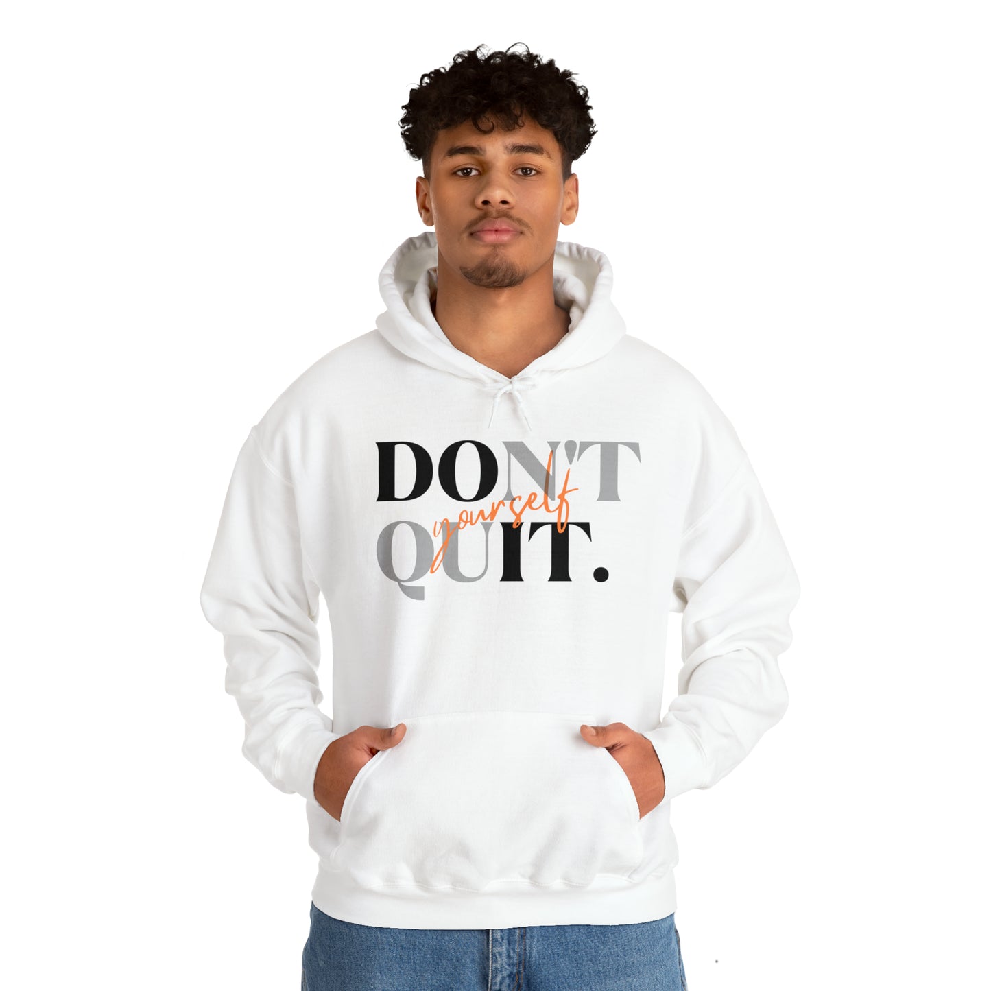 DON'T QUIT Unisex Heavy Blend™ Hooded Sweatshirt