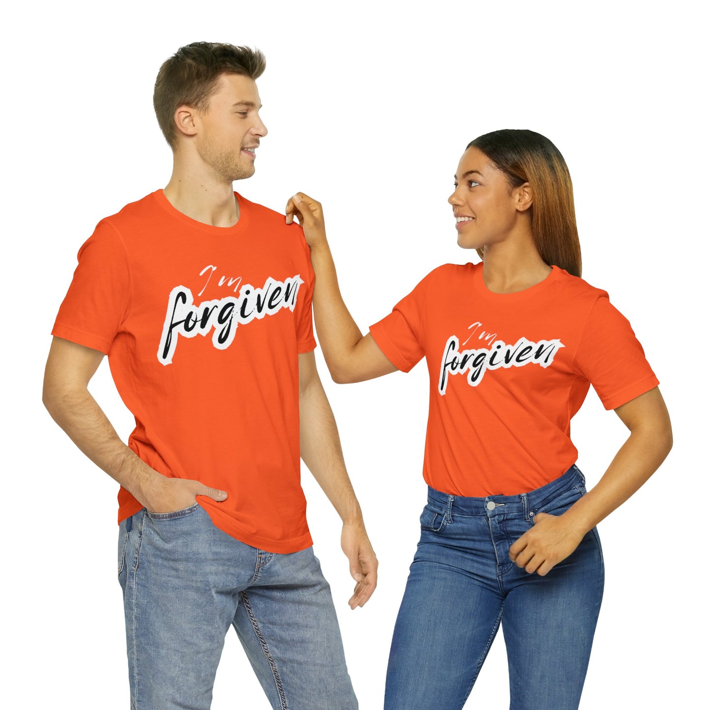 I'M FORGIVEN Unisex Jersey Short Sleeve Tee